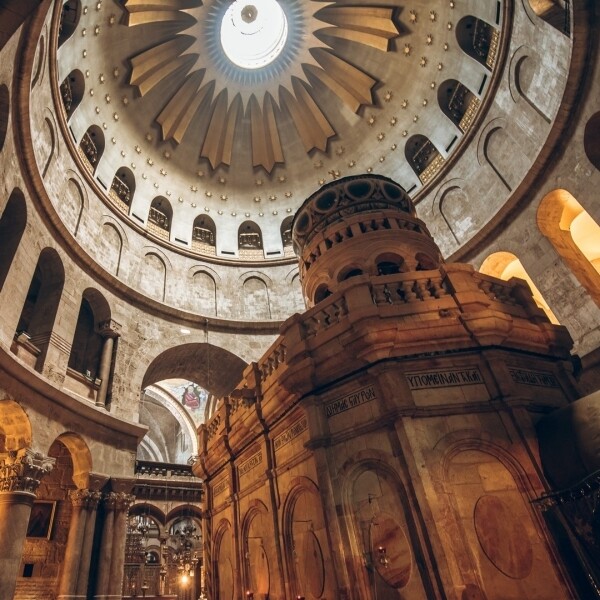 Gerusalemme, interno del Santo Sepolcro